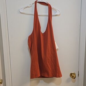 Torrid 1x Halter Top in Rust